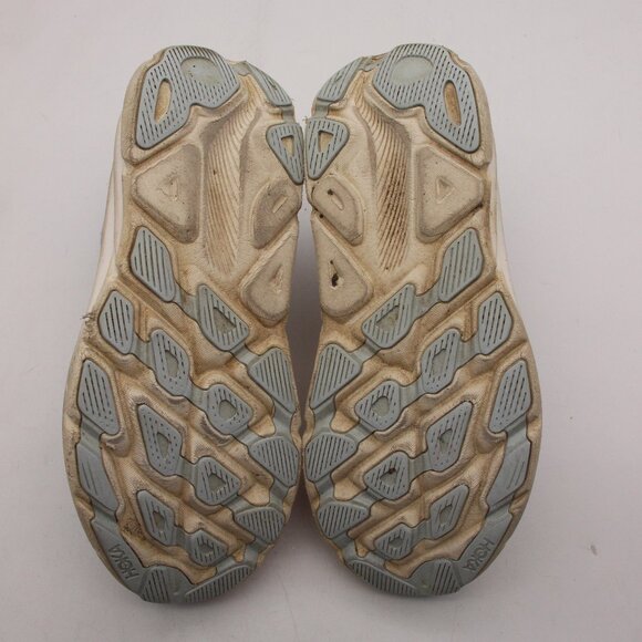 Hoka One One Clifton 9 Women’s Size 8 B Blue Orange Running Sneakers Shoes - Picture 7 of 13